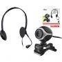Pc камера + слушалки с микрофон trust exist chatpack (webcam+headsets) - 17028
