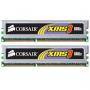 Ram corsair ddr3, 1600mhz 6gb 3x240 dimm, unbuffered, 9-9-9-24, matched xms3 with classic heat spreader - tr3x6g1600c9 g