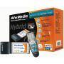 Tv тунер за лаптоп aver tv hybrid fm cardbus, remote control, dvbt analog tv fm radio - aver-tv-cardbus-hybfm