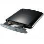 Lg gp08nu6b slim external dvd-rw, super multi, double layer, black - gp08nu6b.auae00b