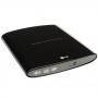Lg gp08nu6b slim external dvd-rw, super multi, double layer, black - gp08nu6b.auae00b