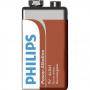 Алкална батерия philips power alkaline батерия 9v (e), 1-blister - 6lr61p1b/10