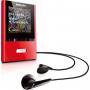 Mp4 player philips gogear sa2vbe04r vibe 4gb with fullsound™, red  - sa2vbe04r