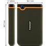 Външен твърд диск transcend storejet 1.8' 120gb (sata, rubber case, anti-shock) - ts120gsj18m