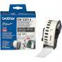 Лента brother dk-22214 white continuous length paper tape 12mm, 12mmx30.48m, black on white - dk22214