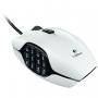 Мишка logitech gaming mouse g600 mmo white - 910-002872