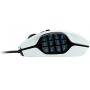 Мишка logitech gaming mouse g600 mmo white - 910-002872