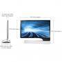 Монитор samsung t24b750ew, 24' led hdtv, 2 ms, 1000:1, 300 cd, 1920x1080 ,2xhdmi,  b2c, tv tuner, black&white glossy - lt24b750ew/en