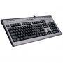 Клавиатура - a4 kl-7mu xslim ps/2 slv/bl