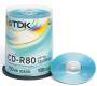 Cd-r tdk  80min./700mb. 52x - 100 бр. в шпиндел
