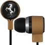 Слушалки ferrari multimedia - headset t150i cavallino collection (ipad,iphone,ipod) tan leather, retail - 1lfe014t