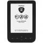 Електронна книга - prestigio e-book reader (6.0',4gb,800x600 e-ink,text/audio/image) black retail - per3464bc