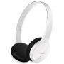 Bluetooth стерео слушалки philips, цвят: бял - shb4000wt