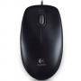Мишка logitech b100, оптична, business, черен, 910-003357