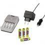 Зарядно устройство за батерии hama fast charger`delta bravo` 4xaa 2700 mah - hama-74028