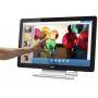 Led touch монитор - dell p2314t, 23' wide led touch, ips panel, 8ms, 800000:1 dcr, 270 cd/m2, 1920x1080 fullhd, 4xusb, hdmi, mhl - p2314t-b