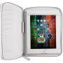 Калъф за таблет prestigio universal pu leather case ptcl0108wh white with zip closure and stand suitable for most 8' tablet - ptcl0108wh