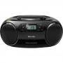 Cd радиокасетофон philips az320, fm/mw стерео тунер, възпр. mp3-cd, cd, cd-r/rw, usb, 2 x 1 w rms, черен - az320