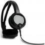 Геймърски слушалки flux black - steel-head-61278