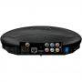 Мултимедиен плеър mede8er media player med1000x3d-blk 3d full hd network с място за вграждане на 3.5' hdd,цвят черен - mede8er-med1000x3dblk