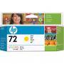 Hp 72 (c9373a) 130 ml yellow ink cartridge with vivera ink