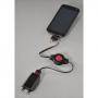 Hama кабел usb - micro/mini usb, прибиращ се кабел, 0,75м - за телефони - hama-54515