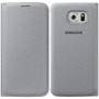 Калъф samsung galaxy s6 flip wallet (fabric) silver / ef-wg920bsegww