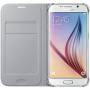 Калъф samsung galaxy s6 flip wallet (fabric) silver / ef-wg920bsegww