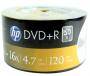 Dvd+r hp (hewlett pacard) 120min./4.7gb. 16x  - 50 бр. в шпиндел