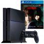 Конзола sony playstation 4 (ps4) - black 500gb + игра dead or alive 5 last round ps4