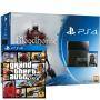 Комплект конзола sony ps4 gamer bundle bloodborne + игра gta 5