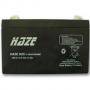 Оловна батерия haze (hzs6-7.2) 6 v / 7.2 ah - 150 / 34 / 94 mm agm, haze-6v-7.2-agm