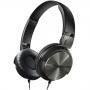 Слушалки philips с лента за глава, dj style цвят черен - shl3160bk