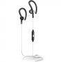 Спортни слушалки philips actionfit с bluetooth, цвят: бял/черен - shq8300ws