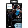 Спортни слушалки philips actionfit с bluetooth, цвят: бял/черен - shq8300ws