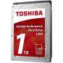Твърд диск toshiba l200 - mobile hard drive 1тb (5400rpm/8mb), bulk - hdwj110uzsva