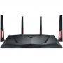 Безжичен рутер asus rt-ac88u, wi-fi ac3100 dual-band router with aiprotection powered by trend micro, 8 gigabit lan ports, 90ig01z0-bm3100