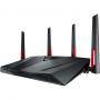 Безжичен рутер asus rt-ac88u, wi-fi ac3100 dual-band router with aiprotection powered by trend micro, 8 gigabit lan ports, 90ig01z0-bm3100