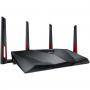 Безжичен рутер asus rt-ac88u, wi-fi ac3100 dual-band router with aiprotection powered by trend micro, 8 gigabit lan ports, 90ig01z0-bm3100