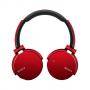 Слушалки sony headset mdr-xb650bt with bluetooth and nfc, red |mdrxb650btr.ce7