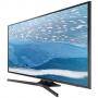 Смарт телевизор samsung 70, led 3840x2160 70 инча, wi-fi, hdmi, usb, черен, ue70ku6072uxxh