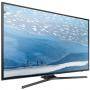 Смарт телевизор samsung 70, led 3840x2160 70 инча, wi-fi, hdmi, usb, черен, ue70ku6072uxxh