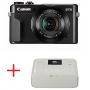 Цифров фотоапарат canon, powershot g7x mark ii + canon selphy cp1200, aj1066c002aa_aj0600c002aa