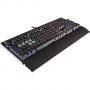 Клавиатура corsair gaming, ultra-quiet, backlit multicolor led, cherry mx silent (us), ch-9000121-na
