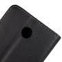 Nokia x flip cover, черен, микрофибърно покритие