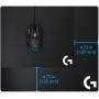 Пад logitech g640, cloth gaming mouse pad, 943-000089