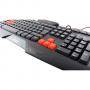 Геймърска клавиатура omega kb-801 mm usb red gaming