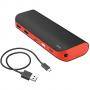 Външна батерия hama pipe power pack, 13000 mah, червена, hama-137487