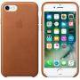 Калъф apple за iphone 7, leather case, saddle brown, mmy22zm/a