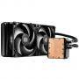 Водно охлаждане за процесор cooler master seidon 240v cpu cm-fan-rl-s24v-24pk-r1